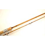 A Carter & Co Ltd South Molton Street W1 The Mayfair Spinning Rod: 7ft 2pc split cane with