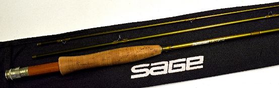 Sage carbon travel fly rod - Generation 5 Technology TXL 7ft 10in 3pc line1#, wt 2oz, anodised