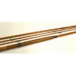 Interesting Hardy's Alnwick palakona salmon Fly rod - "The Ex Light Salmon Fly" 15ft 3pc with