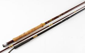 Hardy Fibalite fly Rod and Tailer: The Richard Walker Reservoir Superlite 9'3" 2pc - line #7 - 8 -