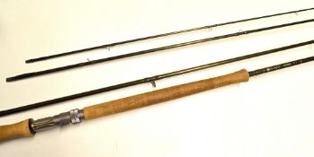 Hardy Demon Series Salmon Fly Rod - 12ft 4pc line 7#, fuji lined butt and first section guide - with