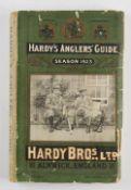 Hardy's Anglers' Guide 1923 45th Edition clean internally, minor creasing to covers, o/w in A/G