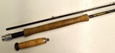 Hardy Bros Alnwick "Hardy Graphite" Sea Trout fly Rod-9ft 6in 2pc, line 8/9#, alloy screw locking