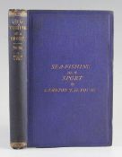 Young, Lambton, J.H. - "Sea-Fishing as a Sport" London 1865, in original blue cloth binding,