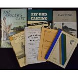 Usk Valley Tournament Casting Club 1956 Handbook - 50pp, decorative covers, Connaught School of