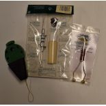 Collection Of Modern Fly Tying Tools - consisting of a Wasatch bobbin holder, a CF design extended