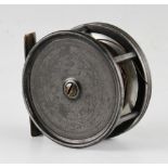 Forrest & Sons Kelso "Forrest's Patented Adjustable Drag Reel" - 3.75" alloy salmon fly reel with