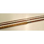 James Aspindales & Sons Redditch "The Severndale" split cane trotting rod - 12ft 3pc hollow built