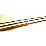 Fine Hardy Graphite salmon fly rod - "the Hardy Graphite Salar" 12ft 6in 3pc, line 9#, fitted with