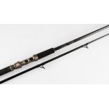 Fine Alan Riddell "Pro Catter" Ballista Catfish Carbon Custom Built rod - 10ft 2pc STC with fuji