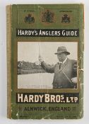 Hardy's Anglers' Guide 1925 47th Edition with letter and envelope to re-send to Hardy's confirming