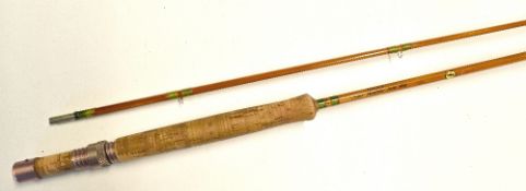 Farlow's Super Parabolic Fario Club fly rod - 8ft 5in 2pc made from Pezon Et Michel cane - line 5-