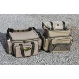 2x Good Korum Carp/Barbel Anglers Luggage - a ruck sack with built in cool compartment and fitted