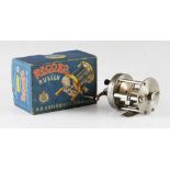 Scarce A.B. Urfabriken (ABU) Sweden Record 1700 bait casting multiplier reel - Model A nickel