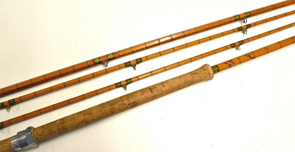 Hardy Alnwick palakona salmon fly rod - The L.R.H Salmon Fly" 13ft 9in 3pc c/w spare tip - both with