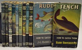 Jenkins, Herbert (Publisher) (11) - "How To Catch Them" Book Selection includes "Rudd", "Eels", "