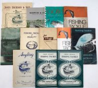 Scottish Fishing Tackle Maker's Catalogue Selection to include Redpath & Co, Gow's Quality Fishing