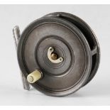 Hardy Uniqua 3 1/8" Mk. II Duplicated alloy fly reel - first type, with unusual Mk.II logo, alloy