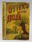 Otter - "The Modern Angler" London: Alfred and Son, Illustrations on pale blue paper, original