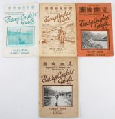 Hardy's Anglers' Guides Supplements 1932, 1935, 1938 and 1939 produced between the years of