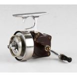 Illingworth No5 Mk. II Threadline Trout reel - bakelite body, finger pick up, brake tensioner to