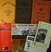 Catalogues - John Forrest London. Fishing Rods & Tackle circa 1924 with Card covers, coloured fly