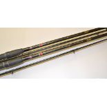 DAM, Germany Rods (2): Pair "Andy Little" Carbon Carp rods, 12ft 2pc 3lb test MOD Used