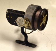 Hardy Altex Reel No.2 Mk. III spinning reel - R.H.W with black casing, bakelite spool and runs