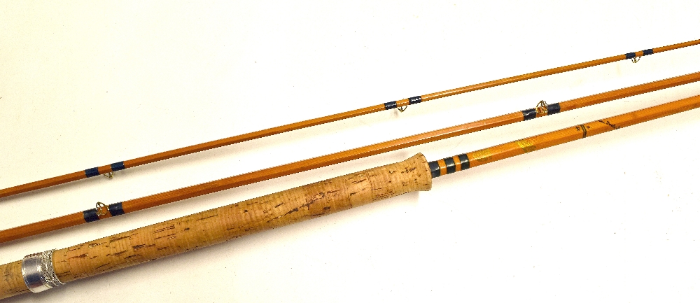 Fine C Farlow & Co Ltd Salmon Fly rod - "The Maclaren Twelve Foot" 3pc line 6#, with makers name and