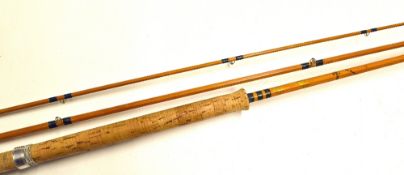 Fine C Farlow & Co Ltd Salmon Fly rod - "The Maclaren Twelve Foot" 3pc line 6#, with makers name and