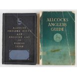 Allcock's Anglers Guides 1937/38 and 1939/40 with abridged list of fishing tackle both SB,