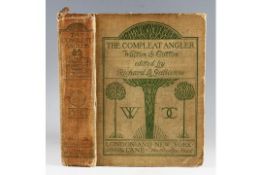 Walton, Izaak and Cotton, Charles - "The Compleat Angler" 1897 publ'd by John Lane London - edited