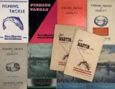 Martin, Alex - 1950s Fishing Tackle Catalogues to include 1950 Fishing Tackle & Gun Maker, 1951 (