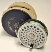Hardy Marquis 8/9# alloy fly reel - 3 5/8" dia with reversible "U" shaped line guide, smooth alloy