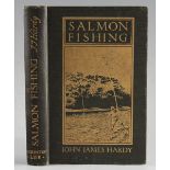 Hardy, J.J. - "Salmon Fishing" 1907 1st Ed., London, in original decorative gold gilt cloth