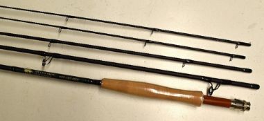 Fine Last Viking High Module made trout fly rod - 10ft 4pc, NLW (New Improved Weight Forward) line