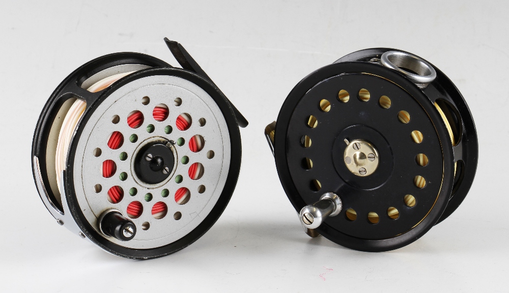 Milwards and Aquarex salmon fly reels both in the original makers boxes (2) - Milwards Flycraft 4" - Image 2 of 3