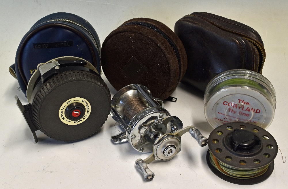 Mitchell Automatic and Pflueger Multiplying reels (2) - Mitchell 710 Automatic Fly reel with 2x - Image 3 of 3