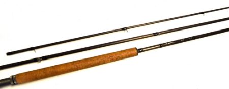 Guideline carbon salmon fly rod - model LPXE 14ft 3pc, line 9/10#, lined agate butt guide,