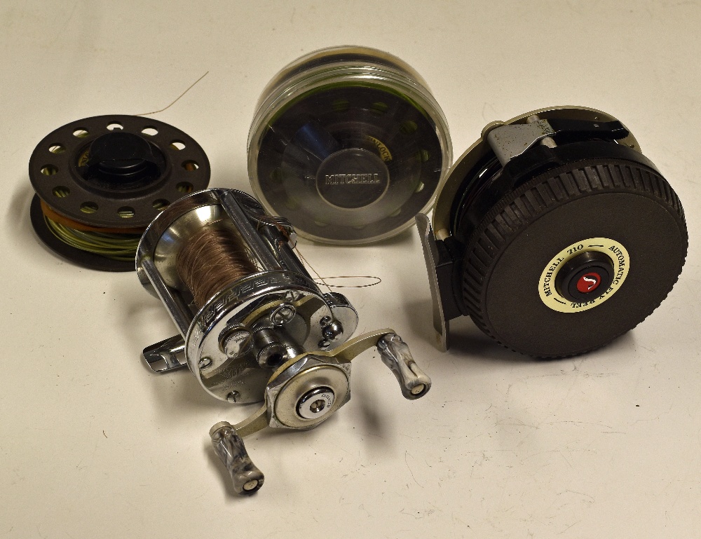 Mitchell Automatic and Pflueger Multiplying reels (2) - Mitchell 710 Automatic Fly reel with 2x - Image 2 of 3