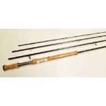 Fine and unused Hardy Jet Switch Salmon/Sea Trout fly Rod - 10ft 6in 4pc, 4/5#, 280-350gms, with