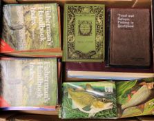 Selection of Mixed Fishing Books and Catalogues to include The Sea and the Rod, Sea Fish, Trout