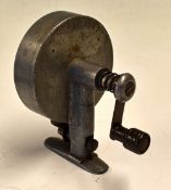 Interesting patent closed face alloy casting reel c.1920s - stamped Pat 176778 with 2 7/8" alloy