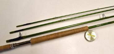 Sage carbon trout fly rod - Generation 5 Technology TCX 11ft 9in 4pc line 7#, wt 5.75oz, anodised