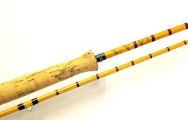 Hardy, Alnwick Fly Rod: "The Halford Knockabout" 9ft 2pc "Palakona regd." #7 Serial no. H40867C (