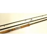 Hardy Marksman spinning rod - The Spin 10ft 3pcwt 10-30g with fixed alloy reel screw locking