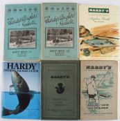Hardy's Angler's Guides 1950s Selection to include 1951, 1952, 1954, 1957, together with 1960 and