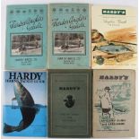 Hardy's Angler's Guides 1950s Selection to include 1951, 1952, 1954, 1957, together with 1960 and