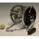 Penn Senator 16/0 Big Game Fishing Reel - stainless steel frame and with Bakelite end plates, on/off