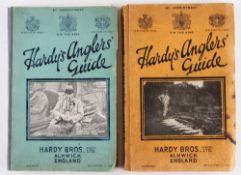 Hardy's Anglers' Guides 1929 and 1930 51st and 52nd Edition pages internally clean with few signs of